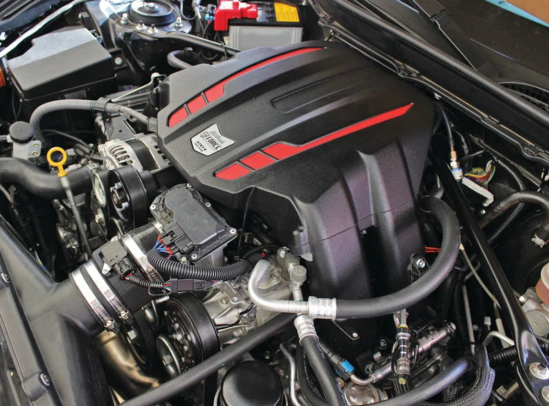 Edelbrock Supercharger Stage 1 - Street Kit 12-19 Scion FR-S/Subaru BRZ/Toyota GT86 2.0L - Side View