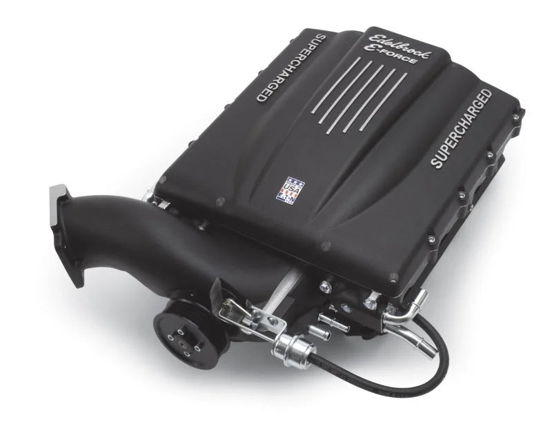 Edelbrock Supercharger Stage 1 - Street Kit 2003-2006 GM Gmt800 Trucks 4 8 5 3 6 0L w/ Tuner - Installation View