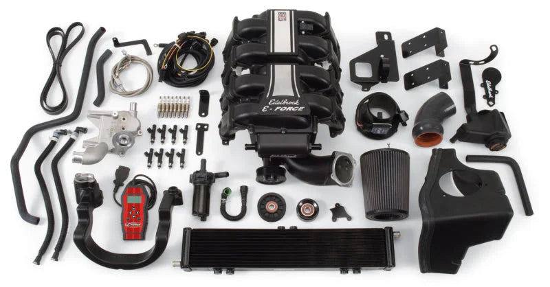 Edelbrock Supercharger Stage 1 - Street Kit 2004-2008 Ford F-150 5 4L 3V w/ Tuner - Back View