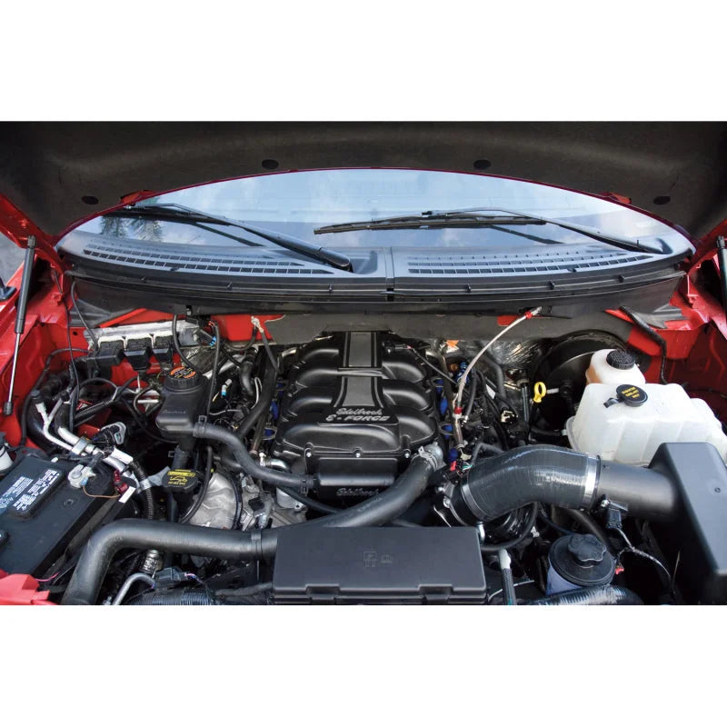 Edelbrock Supercharger Stage 1 - Street Kit 2007-2012 Ford F-150 and Suv 5 4L 3V w/ Tuner - Back View