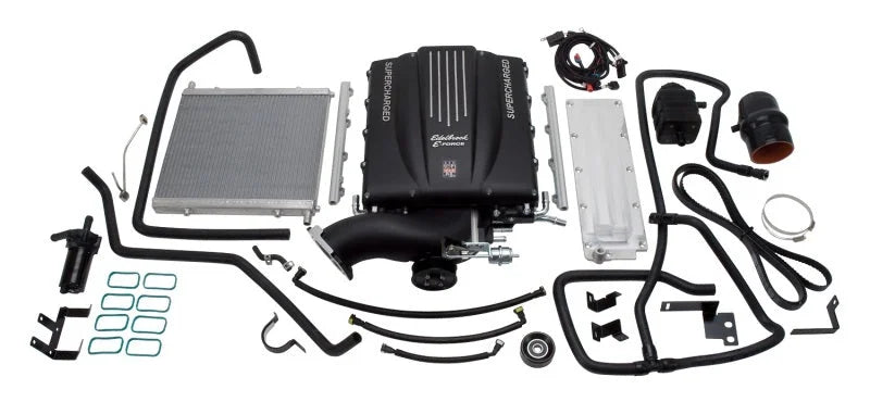 Edelbrock Supercharger Stage 1 - Street Kit 2009-2013 GM Gmt900 Trucks 6 2L w/ o Tuner - Side View