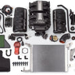 Load image into Gallery viewer, Edelbrock Supercharger Stage 1 - Street Kit 2010-2010 Ford Mustang 4 6L 3V w/ Tuner - Side View