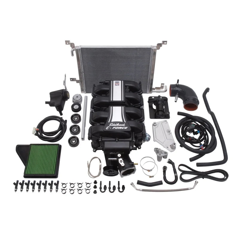 Edelbrock Supercharger Stage 1 - Street Kit 2011-2014 Ford Mustang 5 0L w/ o Tuner - Detail View