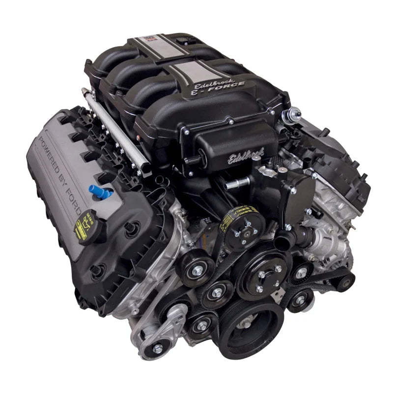 Edelbrock Supercharger Stage 1 - Street Kit 2011-2014 Ford Mustang 5 0L w/ Tuner - Installation View