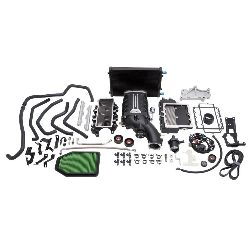 Edelbrock Supercharger Stage 1 - Street Kit 2012-2014 Jeep Wrangler 3 6L V6 w/ o Tuner - Main Product View