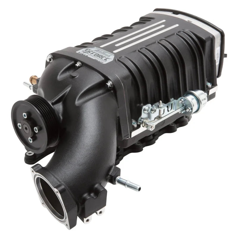 Edelbrock Supercharger Stage 1 - Street Kit 2012-2014 Jeep Wrangler 3 6L V6 w/ o Tuner - Installation View