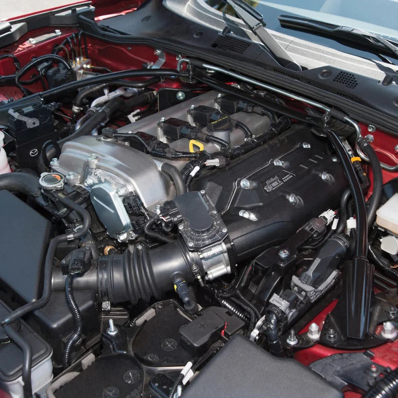 Edelbrock Supercharger Stage 1 - Street Kit 2016 Mazda MX-5 Miata 2.0L w/o Tune - Back View