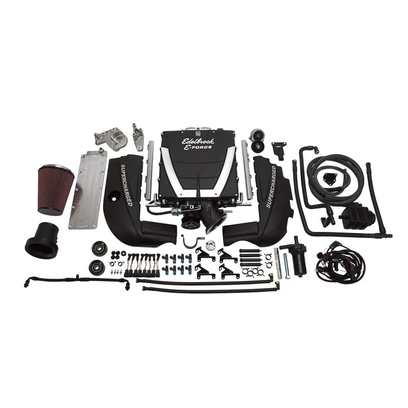 Edelbrock Supercharger Universal - GM Gen IV Block LS3/L92 Rectangular Port Heads Corvette Belt - Main Product View