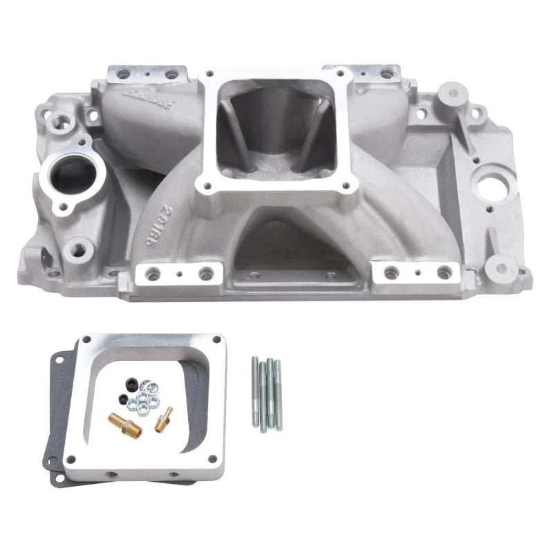 Edelbrock Tall Deck Victor EFI Manifold Dominator Flange fits Chevrolet - Main Product View