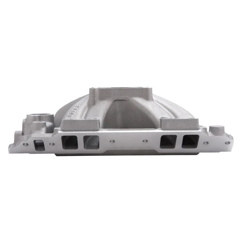 Edelbrock Tall Deck Victor EFI Manifold Dominator Flange fits Chevrolet - Installation View