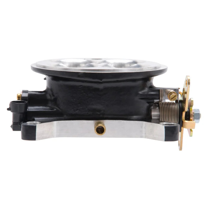 Edelbrock Throttle Body 4-Barrel 4150 Style Flange 1 75In Bores Includes Gm/DeLPHi Iac - Additional View 6