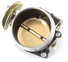 Load image into Gallery viewer, Edelbrock Throttle Body Victor Universal LS1 90mm w/ o Tps/Iac Black Mini Texture Powder Coating - Main Product View