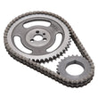 Load image into Gallery viewer, Edelbrock Timing Chain And Gear Set BBC Sng/Keyway - Side View