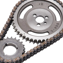 Load image into Gallery viewer, Edelbrock Timing Chain And Gear Set Chevy 262-400 - Side View