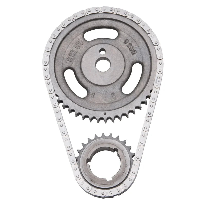Edelbrock Timing Chain And Gear Set Olds 260-455 - Side View