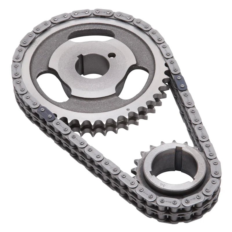 Edelbrock Timing Chain And Gear Set Pont 265-455 - Installation View