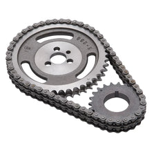 Load image into Gallery viewer, Edelbrock Timing Chain And Gear Set SBC Sng/Keyway - Back View