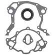 Load image into Gallery viewer, Edelbrock Timing Cover Gasket And Oil Seal Kit for SB Ford - Main Product View