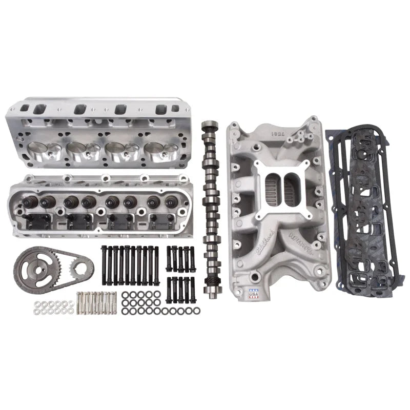 Edelbrock Top End Kit for S/B Ford 351W - 460+ HP w/ RPM Xtreme Heads and Roller Camshaft - Side View
