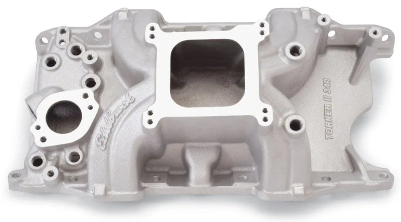 Edelbrock Torker II 360 Manifold - Side View