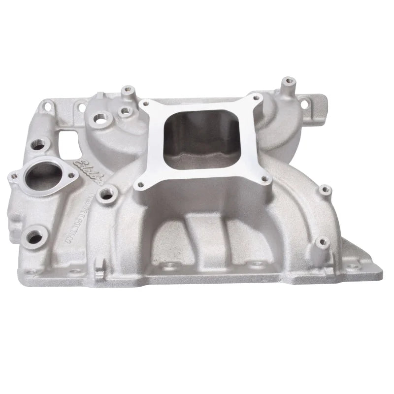 Edelbrock Torker II Manifold Pontiac - Side View