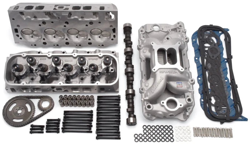 Edelbrock Total Power Package Top End Kit for Chevrolet 396-454 Big-Block - Side View
