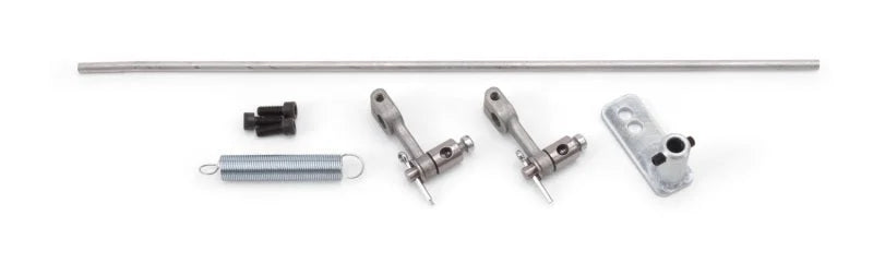 Edelbrock Two Barrel Carb Non Progressive Throttle Linkage Kit 2X2 - Side View