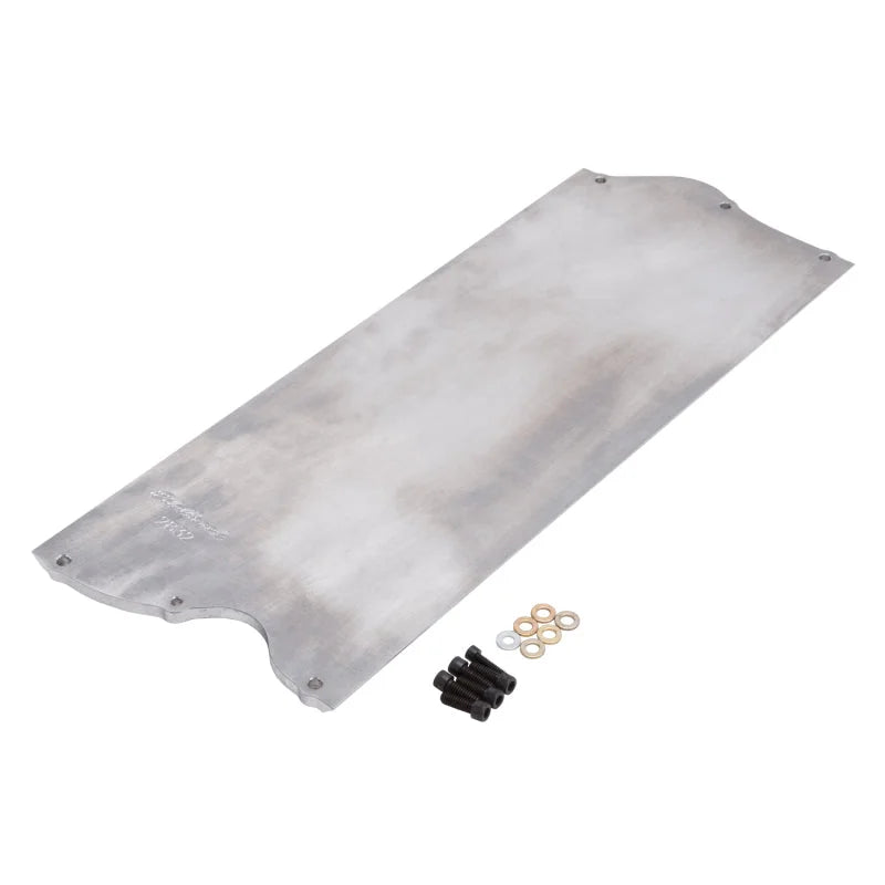 Edelbrock Valley Cover Plate for Ford Windsor 9 20In Deck - Installation View