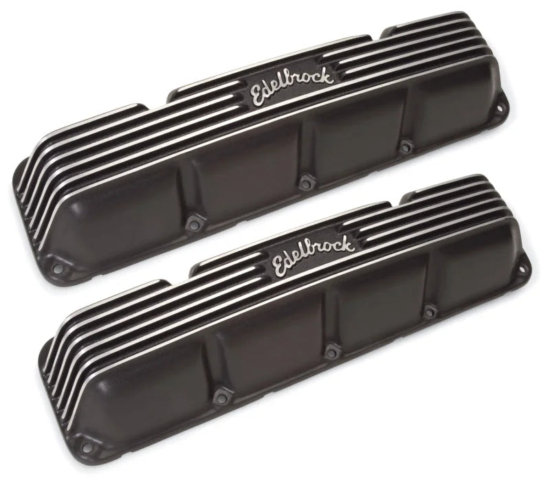Edelbrock Valve Cover Classic Series AMC/Jeep 1967-91 290-401 CI V8 Black - Additional View 5