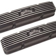Load image into Gallery viewer, Edelbrock Valve Cover Classic Series Chevrolet 1959-1986 262-400 CI V8 Black - Back View