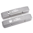 Load image into Gallery viewer, Edelbrock Valve Cover Classic Series Chevrolet 1959-1986 262-400 CI V8 w/ Breather Holes Satin - Installation View