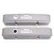 Load image into Gallery viewer, Edelbrock Valve Cover Classic Series Chevrolet 1959-1986 262-400 CI V8 w/ Oil Fill Hole Satin - Back View