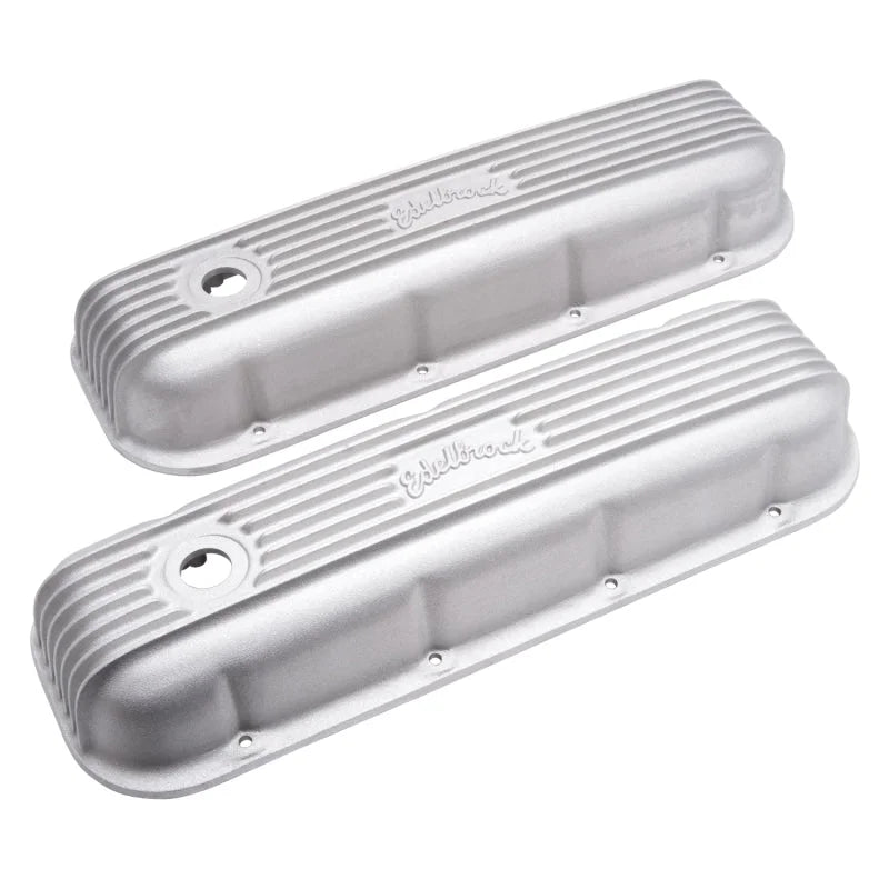 Edelbrock Valve Cover Classic Series Chevrolet 1965 and Later 396-502 V8 Satin - Additional View 7
