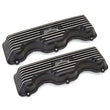 Load image into Gallery viewer, Edelbrock Valve Cover Classic Series Chevrolet W 348/409 CI V8 Black - Back View