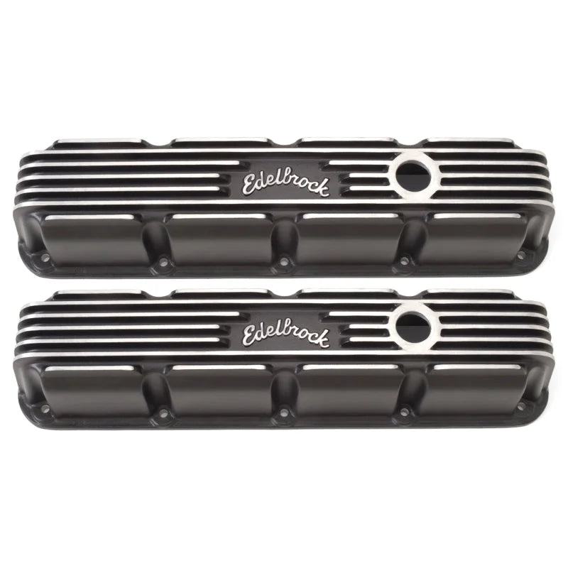 Edelbrock Valve Cover Classic Series Chrysler Magnum V8 Black - Main Product View