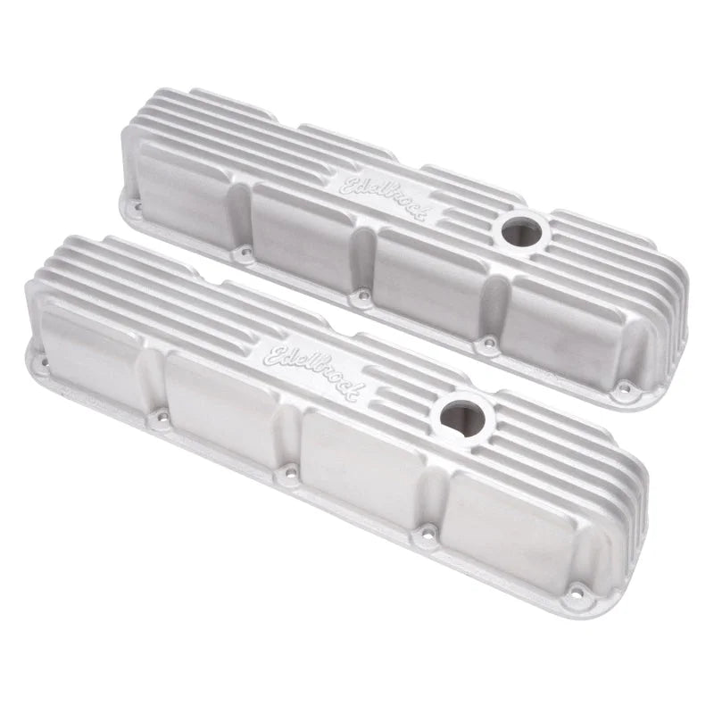 Edelbrock Valve Cover Classic Series Chrysler Magnum V8 Satin - Back View