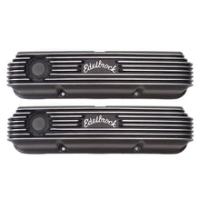Load image into Gallery viewer, Edelbrock Valve Cover Classic Series Ford 1958-1976 FE V8 Black - Main Product View