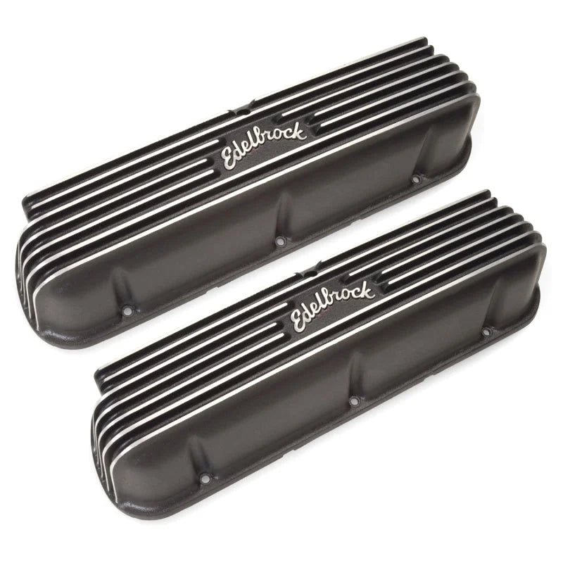 Edelbrock Valve Cover Classic Series Ford 1962-95 221 351W V8 Black - Additional View 5