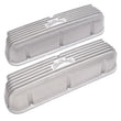 Load image into Gallery viewer, Edelbrock Valve Cover Classic Series Ford 1962-95 221 351W V8 Satin - Back View
