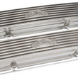 Load image into Gallery viewer, Edelbrock Valve Cover Classic Series Pontiac 1962-1979 301-455 CI V8 Polshed - Back View