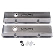Load image into Gallery viewer, Edelbrock Valve Cover Elite II Series Chevrolet 1959-1986 262-400 CI V8 Low Polished - Side View