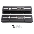 Load image into Gallery viewer, Edelbrock Valve Cover Racing Series Chevrolet 1959-1986 262-400 CI V8 Low Black - Side View