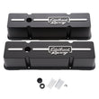 Load image into Gallery viewer, Edelbrock Valve Cover Racing Series Chevrolet 1959-1986 262-400 CI V8 Tall Black - Main Product View