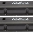 Load image into Gallery viewer, Edelbrock Valve Cover Signature Series Ford 1958-1976 FE V8 Black - Main Product View