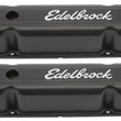 Load image into Gallery viewer, Edelbrock Valve Cover Signature Series Chrysler 1958-1979 361-440 V8 Black - Main Product View