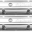 Load image into Gallery viewer, Edelbrock Valve Cover Signature Series Buick 1977 and Later 3 8L and 4 1L V6 Chrome - Side View