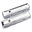 Load image into Gallery viewer, Edelbrock Valve Cover Signature Series Chevrolet 1959-1986 262-400 CI V8 Tall Chrome - Additional View 6