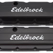 Load image into Gallery viewer, Edelbrock Valve Cover Signature Series Chevrolet 1965 and Later 396-502 V8 Tall Black - Main Product View
