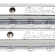 Load image into Gallery viewer, Edelbrock Valve Cover Signature Series Oldsmobile 350-455 CI V8 Chrome - Side View