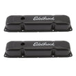 Load image into Gallery viewer, Edelbrock Valve Cover Signature Series Chrysler 1958-1979 361-440 V8 Black - Side View